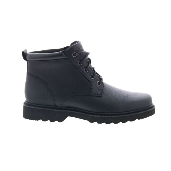 Rockport Mens Northfield Plain Toe Boot Black Boots (NWT) - Picture 1 of 7